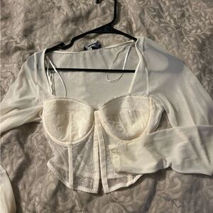 Cream Top by Waverly Jules
